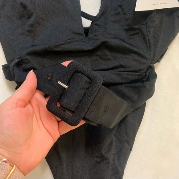 Buffbunny Collction Luxleisure One Piece Black Onyx Medium NWT - Picture 7 of 13